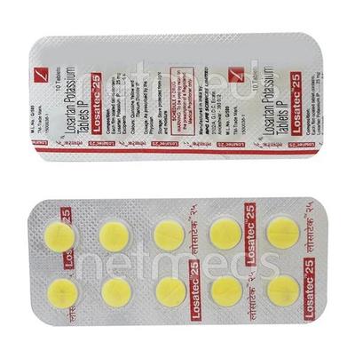 Losatec 25mg Tablet 10'S - Hypertension-Ang