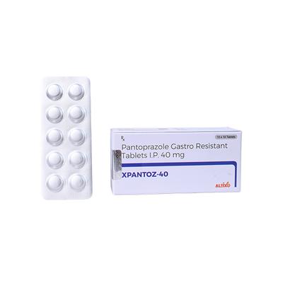 XPANTOZ 40 Tablet 10's - Ulcer/Reflux/Flatulence-Aaa
