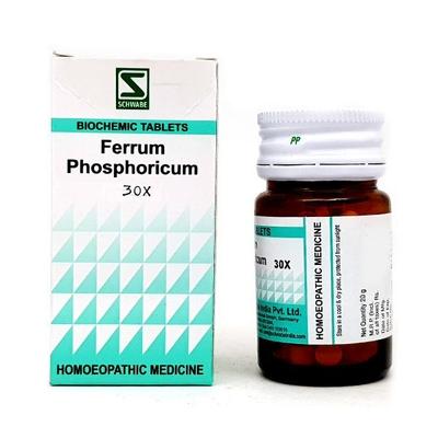 Dr.Willmar Schwabe Ferrum Phosphoricum 30X Tablet 20 gm - Bio-Chemic