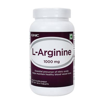 GNC L-Arginine 1000 mg Caplet 90's - Amino Acids