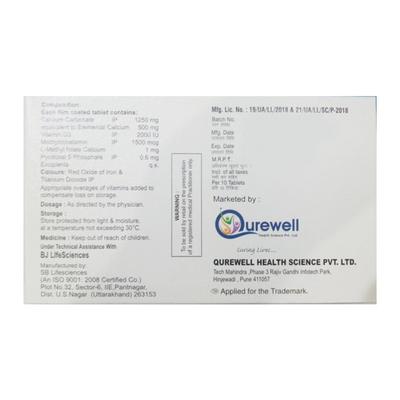 CALBONA XT Tablet 10's - Supplements-Vam