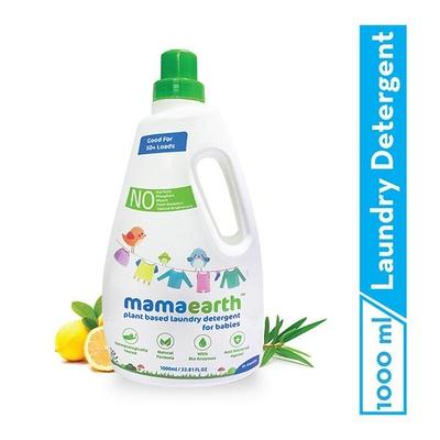 Mamaearth's Plant Based Baby Laundry Liquid Detergent 1000 ml - Baby Detergents