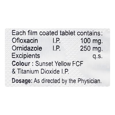ORNIPLUS H Tablet 10's - Bacterial Infections-Qui