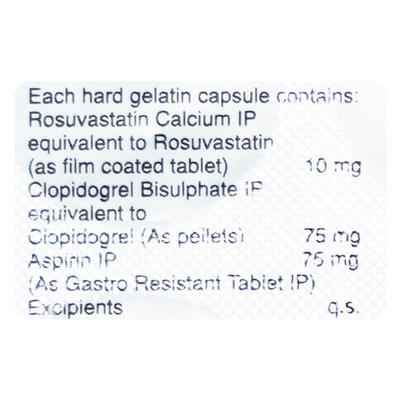 ROSUAID GOLD 10/75 Capsule 10's - Blood Clot-Ant
