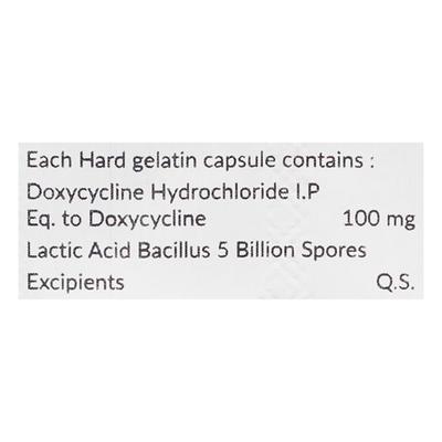 KIVODOX LB Capsule 10's - Bacterial Infections-Tet