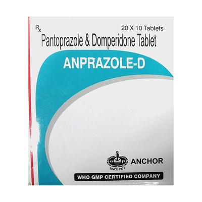 ANPRAZOLE D Tablet 10's - Ulcer/Reflux/Flatulence-Aaa
