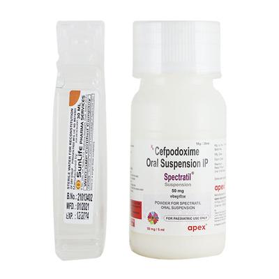 Spectratil 50mg Dry Syrup 30ml - Bacterial Infections-Cep