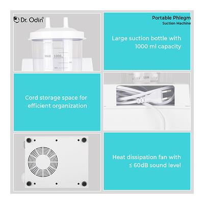 Dr. Odin Portable Phlegm Suction Unit (H003-B) - Phlegm Suction