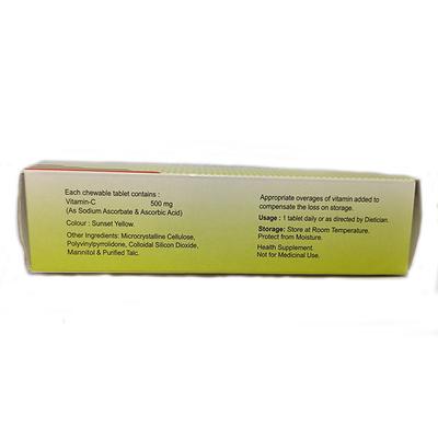 OPIVIT C Chewable Tablet 10's - Supplements-Vam
