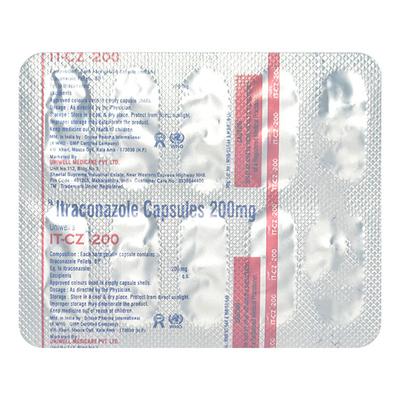 IT CZ 200 Capsule 10's - Fungal Infections-Anf