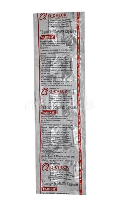 Varisil Capsule 10'S - Varicose Veins-Phl