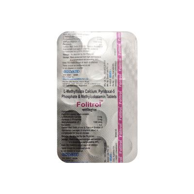 FOLITROL Tablet 15's - Supplements-Vam