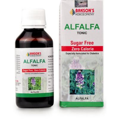 Bakson's Alfalfa Sugar Free And Zero Calories Tonic 115 ml - Speciality Medicine