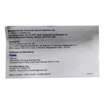CASIRIVIMAB & IMDEVIMAB COMBO PACK Injection 1's - Viral infections-Ant