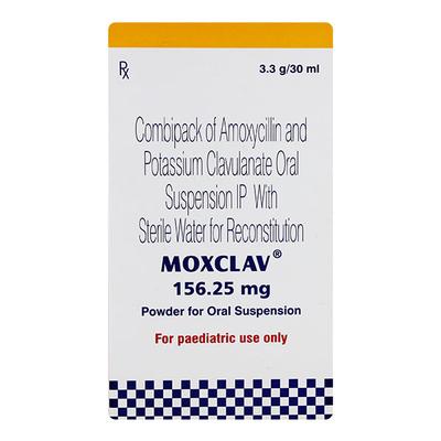 MOXCLAV 156.25mg Syrup 30ml (N) - Bacterial Infections-Pen
