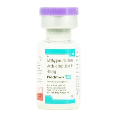 PREDNIWIK 40 Injection 1ml - Hormonal Therapy-Cor