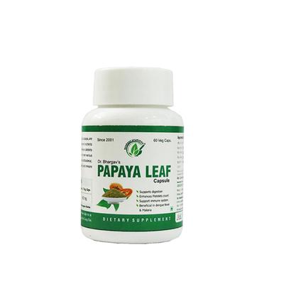Dr. Bhargav's Papaya Leaf Veg Capsule 60's - Pure Herbs