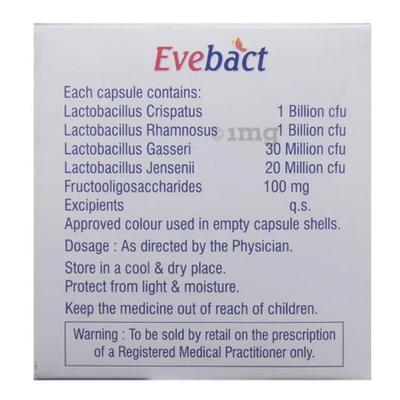 Evebact Capsule 10'S - Supplements-Sup