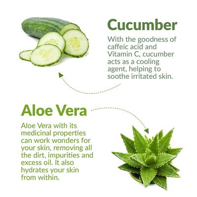 Kara Refreshing Face Wipes - Aloe Vera & Cucumber 10's - Facial Wipes & Tissues