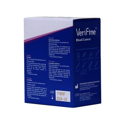 Carent Verifine Blood Lancets (30G) 100's - Blood Glucose Monitors/Test Strips