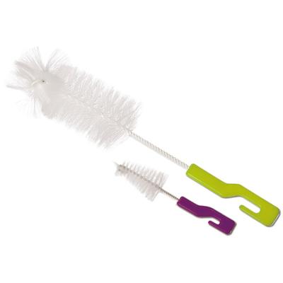 Farlin Bottle & Nipple Brushes - Green 1's - Baby Safety