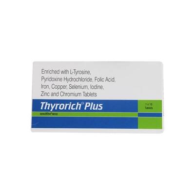 Thyrorich Plus Tablet 10'S - Supplements-Vam