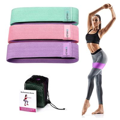 Boldfit Fabric Resistance Hip Band 3's - Workout Essentials