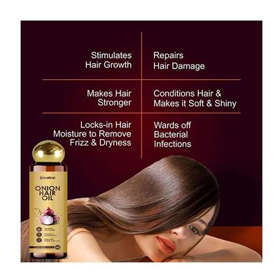 Nutrafirst Onion Oil 100 ml - Hair Oils