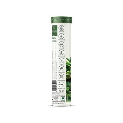 Wellbeing Nutrition Daily Greens Effervescent Tablet (Pack of 4 x 15's) - Herbal Dietary Supplement