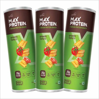 RiteBite Max Protein Chips - Spanish Tomato (Pack of 3) - Nutritional Bars