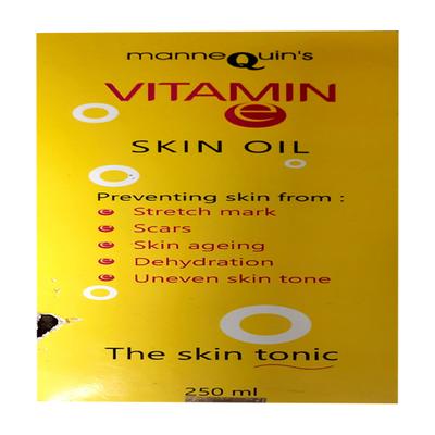 Mannequin's Vitamin-e Stretch Mark Preventing Skin Oil 250 ml - Stretch Mark Cream