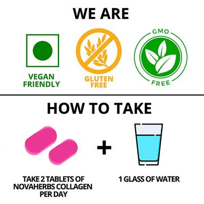 Novaherbs Novalife Collagen Dietary Supplement Tablets 60's - Multi-Vitamins