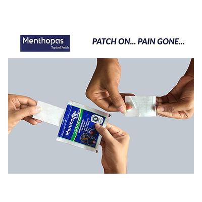 Menthopas Topical Pain Relief Patch (Pack of 10 x 3's) - Roll-On/Patch