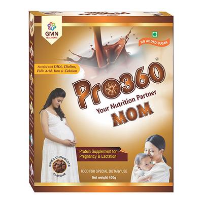 Pro360 MOM Pro Nutritional Protein Powder - Swiss Chocolate Flavour 400 g - Nutritional Supplements