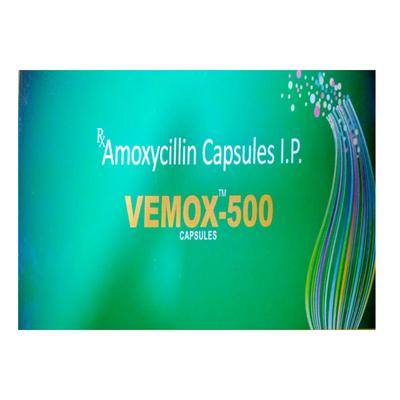 VEMOX 500 Capsule 10's - Bacterial Infections-Pen