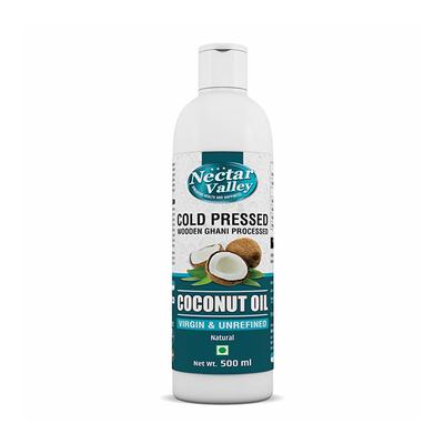 Nectar Valley Cold Pressed Virgin Coconut Oil 500 ml - Health Products