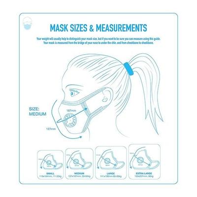 Dettol Cambridge Pro N99 Anti-Pollution Mask - Po-S-Adjustable (S) - Face Masks