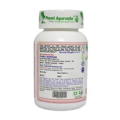 Planet Ayurveda Arjuna Capsules 60's - Pure Herbs