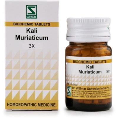 Dr. Willmar Schwabe Kali Muriaticum 3X Tablet 20 gm - Bio-Chemic