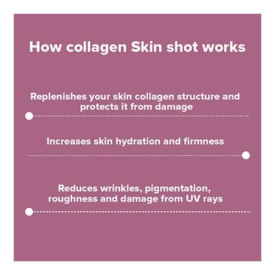 SheNeed Collagen Skin Shots Sachet - Orange (Pack of 30 x 10 gm) - Hair & Skin