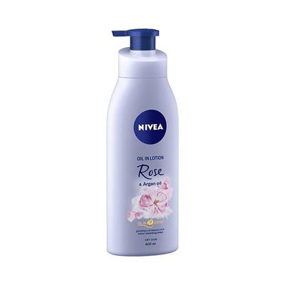 Nivea Oil In Lotion Rose & Argan Oil for Dry Skin 400 ml - Lotions & Creams