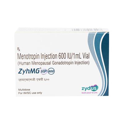 ZYHMG HP 600 Injection 1's - Hormonal Therapy-Tro