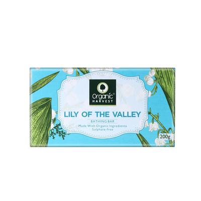 Organic Harvest Bathing Bar - Lily of the valley 200 gm - Soaps