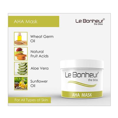 Le Bonheur AHA Mask 400 gm - Masks & Peels