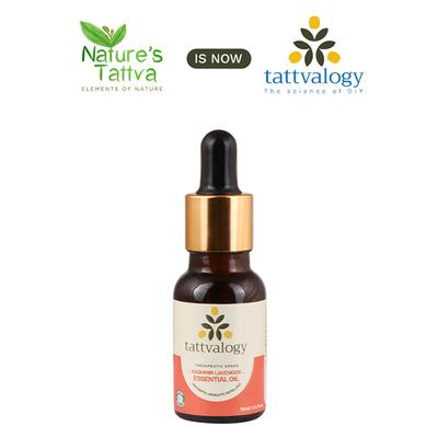 Tattvalogy Kashmir Lavender Essential Oil Therapeutic Grade 15 ml - Essential Oils