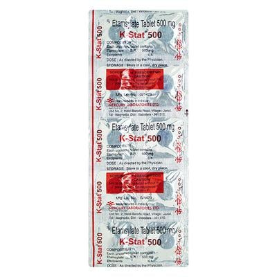 K Stat 500mg Tablet 10'S - Haematopoiesis-Has