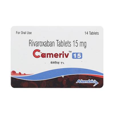 CAMERIV 15 Tablet 14's - Blood Clot-Ant