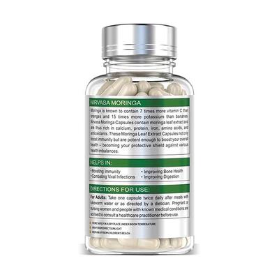 Nirvasa Moringa Leaf Extract Immunity Booster Capsule 60's - Vitamin C