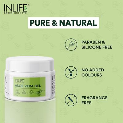 INLIFE Aloe Vera Gel 100 gm - Face Gels