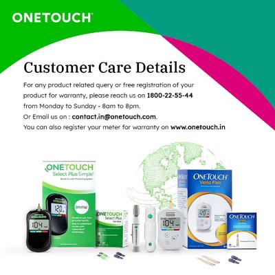OneTouch Verio Flex Blood Glucose Monitoring System (Free 10 Test Strips + Lancing Device + 10 Lancets) - Blood Glucose Monitors/Strips